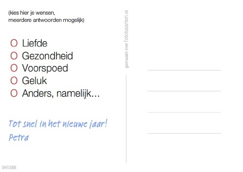 nieuwjaarskaart voorbeeld achterkant