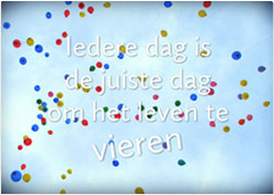 Uitnodiging voor zomaar een feestje