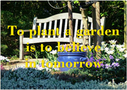 Een voorbeeld uitnodiging voor tuinfeest met inspiratie-tekst