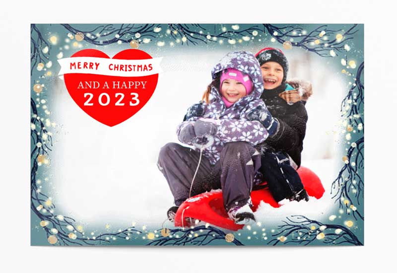 Kerstfotokaart 2023