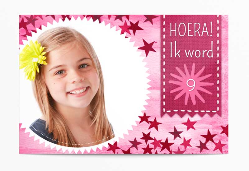 Girly Uitnodiging Verjaardag