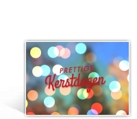 Kerstkaart zonder foto met tekst