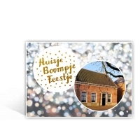 verhuiskaart huisje boompje feestje